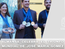 Almansa Celebra el Triunfo de José María Gómez Angulo en el Mundial de Doha