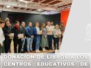 Donación de Libros a los Centros Educativos de Secundaria en Almansa