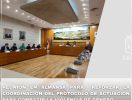 Reunión en Almansa para  Reforzar la Coordinación del Protocolo de Actuación para Combatir la Violencia de Género
